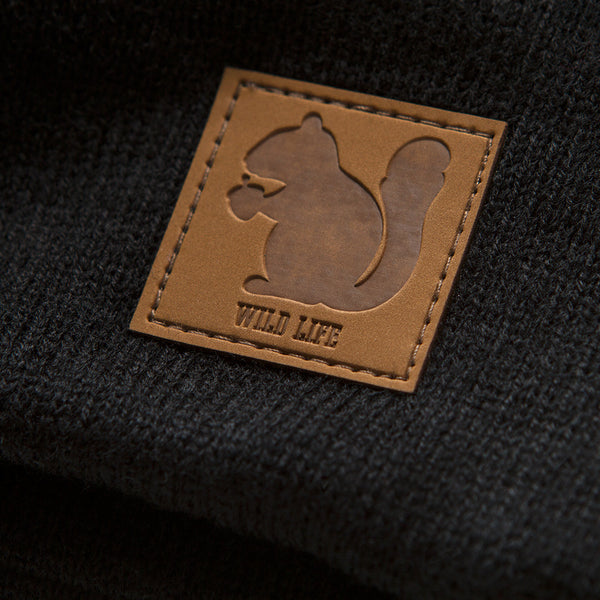 Wild Life Beanie (Black)