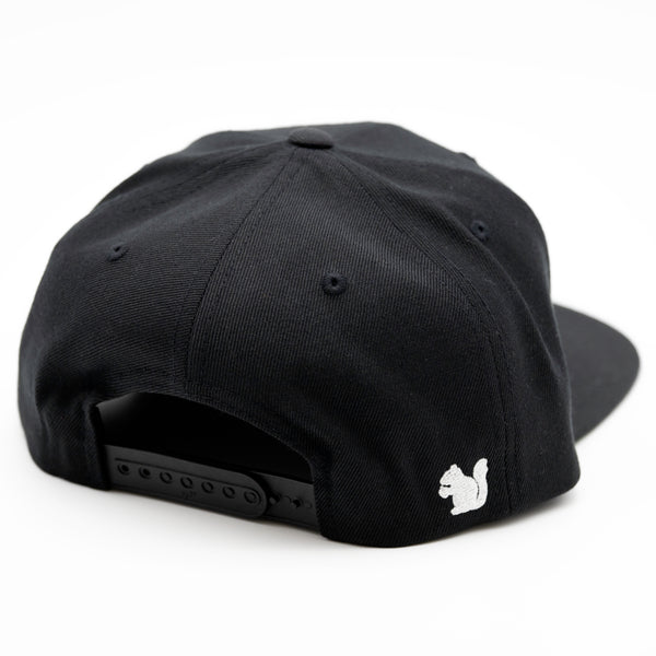 Wild Life Snapback (Black & White)