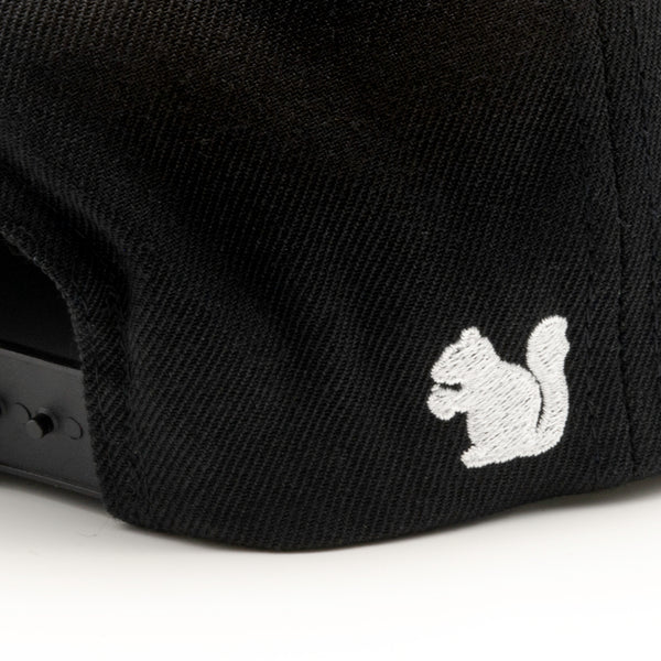 Wild Life Snapback (Black & White)