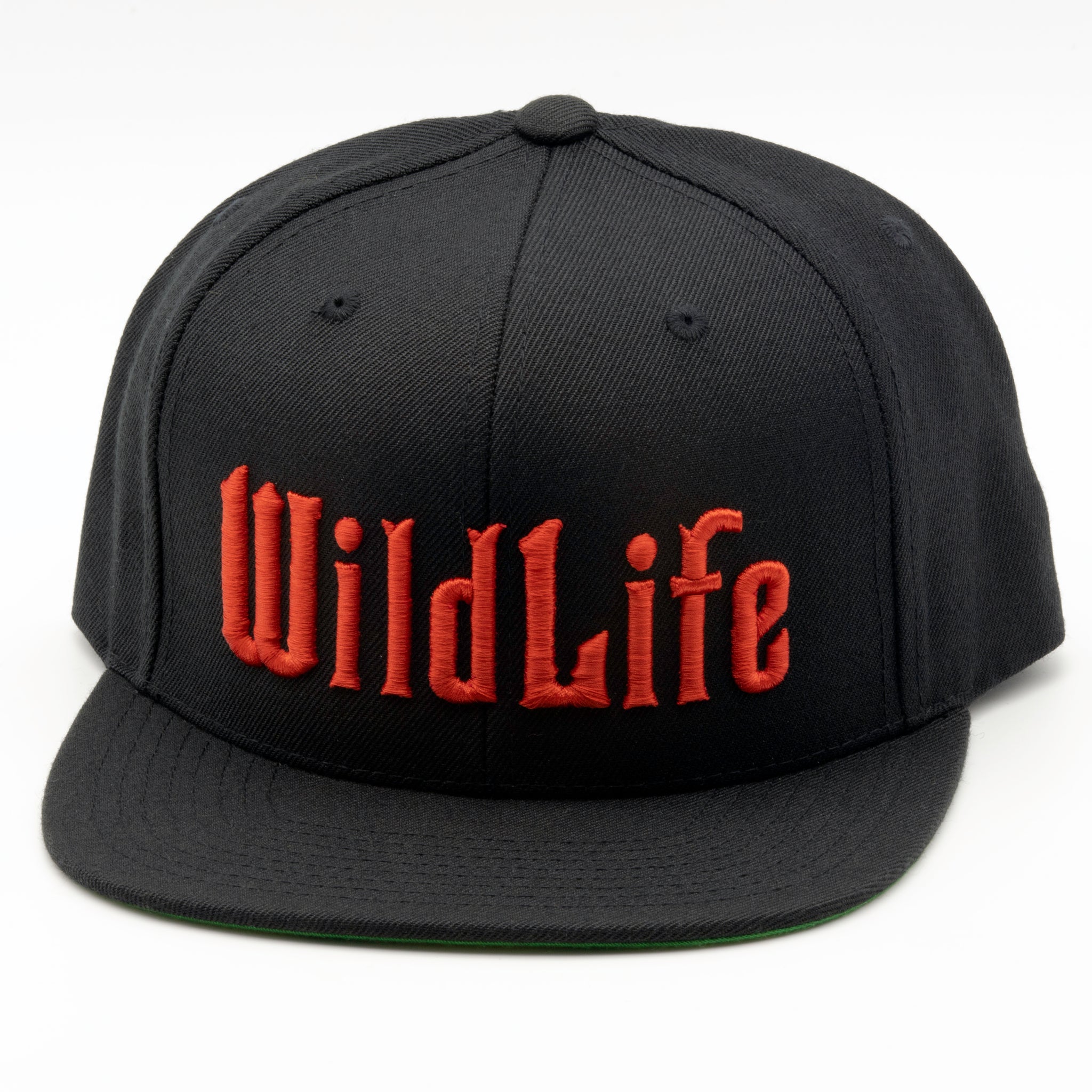 Wild Life Snapback (Black & Red)