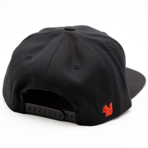 Wild Life Snapback (Black & Red)