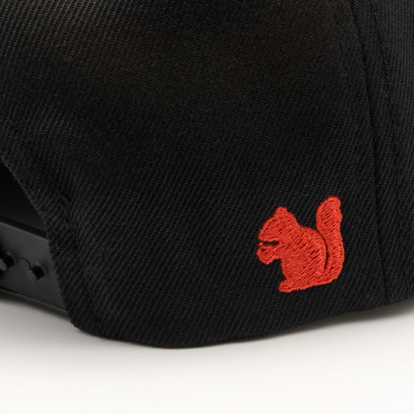 Wild Life Snapback (Black & Red)