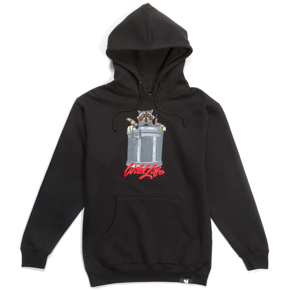 Raccoon Hoodie black