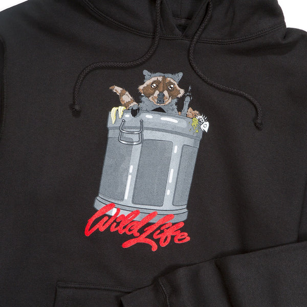 Raccoon Hoodie black