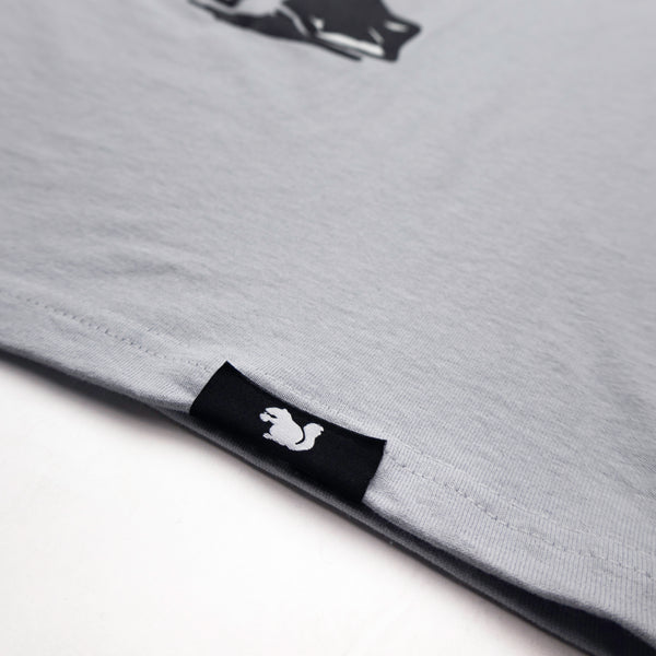 Drippy Penguin Grey T-Shirt