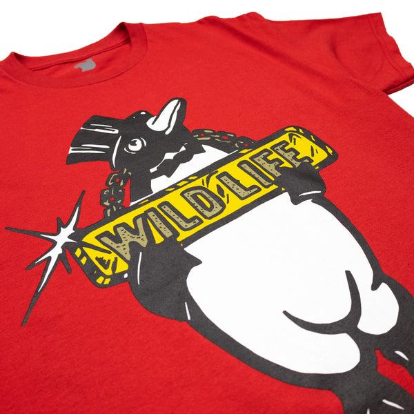 Drippy Penguin Red T-Shirt